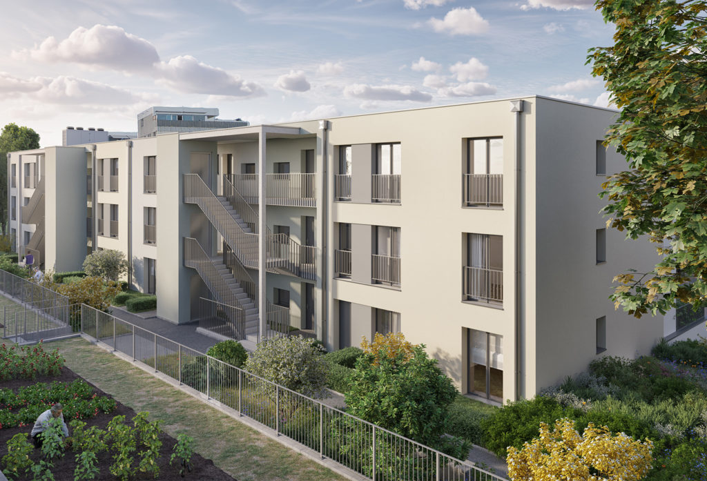 immeubles de logements.